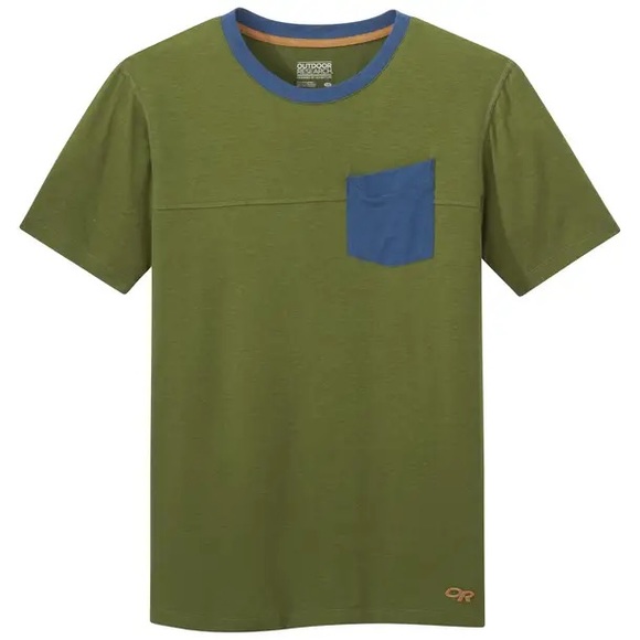 Outdoor Research Other - NWT Outdoor Research Axis Organic Cotton & Hemp Ringer Tee in Seaweed